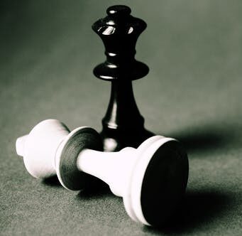 an image of a checkmate on a chess board