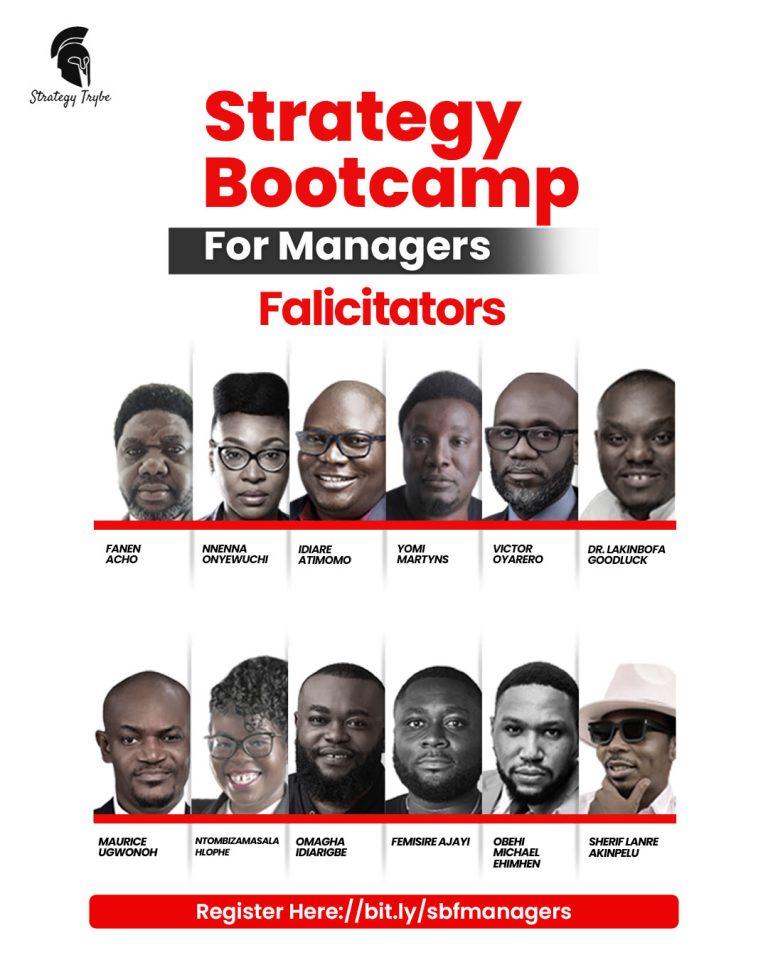 2024 Strategy Trybe Strategy Bootcamp for Managers July 2024 Facilitators