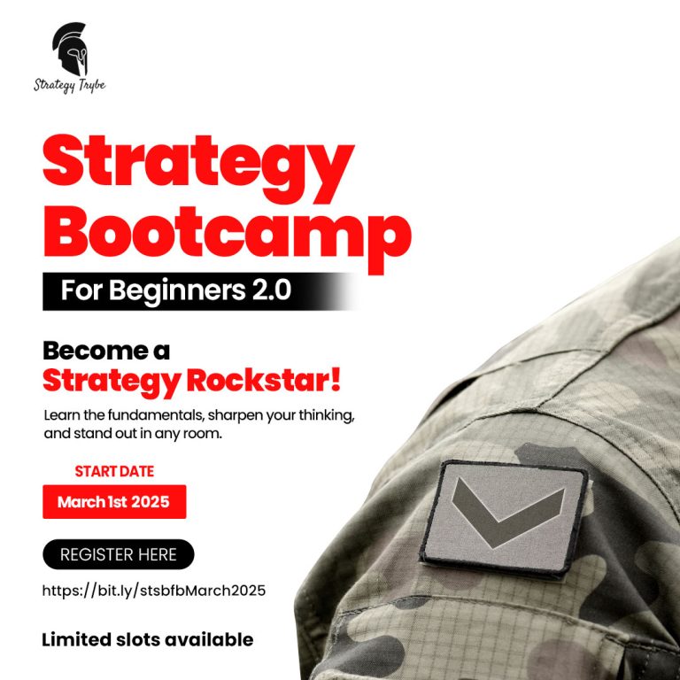 Strategy Trybe Strategy Bootcamp for Beginners March 2025